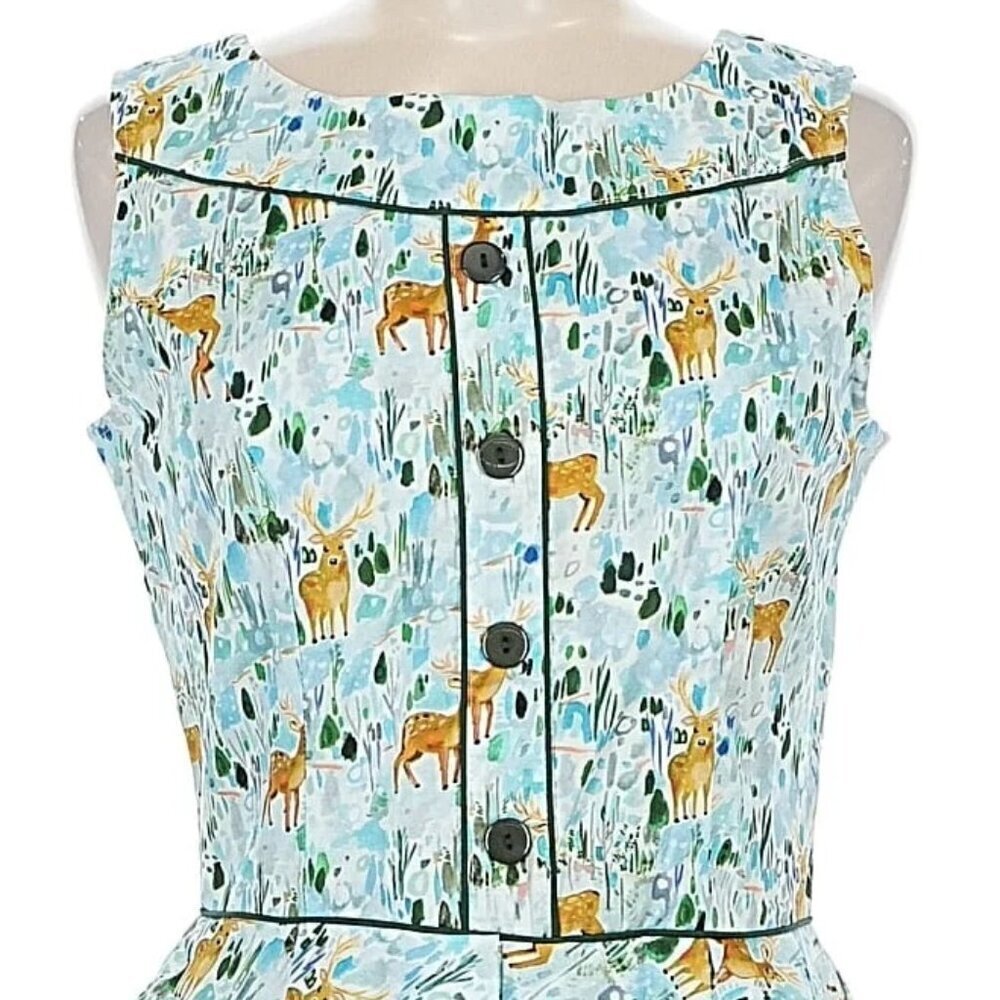 NWT Retrolicious Deer Dress - Picture 2 of 6